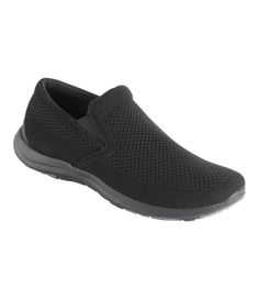 These longtime customer favorites are super-easy to get on and off while providing sneaker-like comfort. This new style features a breathable knit mesh upper for unparalleled comfort. Order regular shoe size. For half sizes not offered, order up to next whole size. Rubber pods on the outsole extend durability. Lightweight, flexible midsole/outsole allows your foot to roll naturally through each stride. Padding at collar enhances comfort and allows for easy on/off. Quick-drying, highly breathable knit mesh upper. High-elasticity EVA segmented midsole/outsole adds energy to every step. Constructed with minimal stitching to reduce irritation. Stretch goring panels for comfort. Pillow-like EVA footbed adds extra cushioning and is treated to control odor. Imported. | Men's Comfort Mocs, Ventila Comfortable Mesh Walking Shoes For Light Sports, Slip-on Mesh Running Shoes With Arch Support, Comfortable Mesh Walking Shoes With Rubber Sole, Casual Mesh Running Shoes With Ergonomic Fit, Casual Ergonomic Walking Shoes With Breathable Mesh, Comfortable Breathable Sneakers, Casual Ergonomic Mesh Running Shoes, Slip-on Mesh Sneakers, Slip-resistant, Slip-on Mesh Sneakers With Slip-resistant Sole