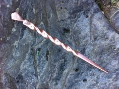 This hair stick is made of solid pure copper.The design is simple,minimalist and eye catching.It has a mirror finish.The length of the hair sick is 6.5 inches(16.5 cm) French Hair Pin, Minimalist Hair, Copper Hair, Hair Stick, Hair Sticks, Hair Pin, Pure Copper, Romania, Hair Pins