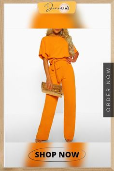 Modern and Cool Jumpsuit Chic Orange Fitted Jumpsuits And Rompers, Orange Fitted Chic Jumpsuits And Rompers, Orange Jumpsuits And Rompers For Work, Fitted Orange Jumpsuits And Rompers For Work, Fitted Orange Jumpsuits For Work, Casual Orange Jumpsuits And Rompers For Party, Jumpsuits And Romper, Jumpsuit Fashion, Self Confidence