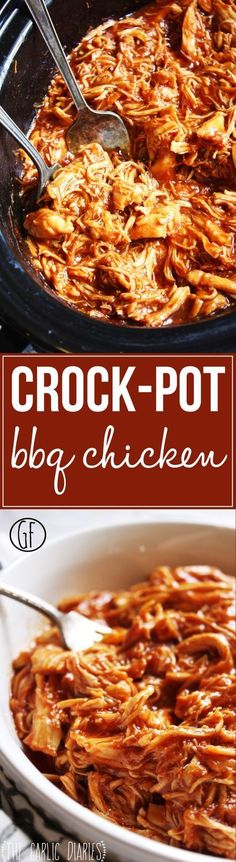 crock - pot bbq chicken is an easy and delicious side dish