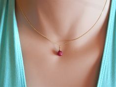 "ruby necklace gold ruby jewelry ruby drop necklace July birthstone gift for wife necklace for women necklace silver ruby pendant gold A gorgeous real ruby pendant necklace. The ruby is drop shape and it is wire wrapped in a dainty way. The chain is diamond cut which means that reflects the light and it gives a sparkling touch to the necklace and your look. Ruby is July's birthstone so it is perfect as a birthday gift for those who celebrate their birthday in July and it is perfect for the Zodia Minimalist Ruby Jewelry As Gift, Minimalist Ruby Jewelry As A Gift, Gold Wire Wrapped Drop Necklace As Gift, Gold Wire Wrapped Drop Necklace For Gift, Gold Wire-wrapped Drop Necklace As Gift, Gold Wire-wrapped Drop Necklace For Gift, Dainty Ruby Necklace For Gift, Dainty Ruby Necklace As Gift, Dainty Gold Ruby Jewelry