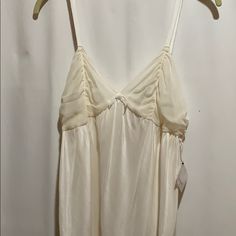 Vintage Vera Wang Luxe Winter White 100%Silk Nightgown/Lingerie::Adjustable Straps With Semi Sheer Bodice::((Tiny Pinholes At Center Bodice And Hem So Small Barely Visible) Extra Buttons::(Pp16” L39”) Measurements Are Approximate..Beautiful Condition With Exceptions .... See Photos Silk V-neck Sleepwear For Bedtime, Coquette Camisole Slip Dress For Sleep, Coquette Satin Nightgown For Loungewear, Coquette Spaghetti Strap Nightgown For Sleep, Coquette Camisole Nightgown For Sleep, Sheer V-neck Slip Dress For Loungewear, Silk Camisole Sleepwear, Silk Camisole Sleepwear For Night, Silk Nightgown With Spaghetti Straps For Loungewear