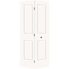 an open white door on a white background