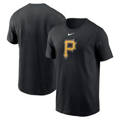 Building your game day outfit around this Nike Fuse T-shirt will be a cinch. Fresh Pittsburgh Pirates graphics on the chest put your fandom front and center. Soft cotton fabric and a crew neck design provide a comfortable, lightweight feel that's perfect for repping the Pittsburgh Pirates wherever the day takes you.Building your game day outfit around this Nike Fuse T-shirt will be a cinch. Fresh Pittsburgh Pirates graphics on the chest put your fandom front and center. Soft cotton fabric and a Nike T-shirt With Team Logo For Fan Merchandise, Game Day Jersey T-shirt With Letter Print, Jersey T-shirt With Letter Print For Game Day, Fan Apparel T-shirt With Letter Print, Black T-shirt With Team Logo For Fans, Nike T-shirt With Logo Print For Game Day, Collegiate T-shirt For Baseball Season Fan Merchandise, Black T-shirt With Logo For Baseball Season, Game Day Sports Fan T-shirt With Crew Neck