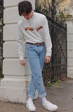 90s Outfit Men, Nic Kaufmann, Pinterest Famous, 90s Fashion Men, Outfit Retro, Aesthetic Outfits Men, Effortless Outfit