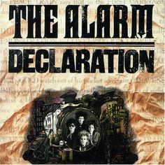 the album cover for the alarm declaration