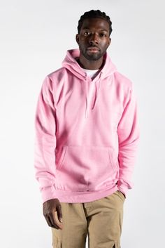 Mens Pink Oversized Hoodie This pink hoodie is perfect for those chill days. Featuring a pink fabric, hood, long sleeves, front pocket and oversized fit. Team with joggers or jeans depending on your style. Pink Hoodie Outfit Men, Blue Oversized Hoodie, Pink Hoodie Outfit, Pink Oversized Hoodie, Best Boots For Men, Hoodie Outfit Men, Light Blue Hoodie, Pink Jumper, Color Reference