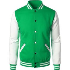 65% Cotton, 35% Polyester Buckle Closure Machine Wash Features:Contrast Long Sleeves,Ribbed Stand Collar & Cuffs, Two Front Pockets. The Classic Design Of The Letterman Jacket, Button-Down Closure Fabric: 65% Cotton, 35% Polyester, Soft Cotton Blend Fabric, High Quality And Comfortable. Cotton Jackets Provide Warmth In Spring, Autumn/ Early Winter Days. Fit: Slim Fit Design, If You Prefer A Loose Style, You Could Choose A Size Larger Than Usual Occasion:Suitable For Spring, Autumn, Casual Occasi Fitted Outerwear With Ribbed Cuffs And Stand Collar, Winter Varsity Jacket With Button Closure, Winter Cotton Varsity Jacket With Button Closure, Winter Varsity Jacket With Button Closure And Long Sleeves, Casual Fitted Varsity Jacket For Winter, Fitted Varsity Outerwear For Work, Winter Cotton Varsity Jacket, Winter Cotton Varsity Jacket With Pockets, Winter Streetwear Button-up Varsity Jacket