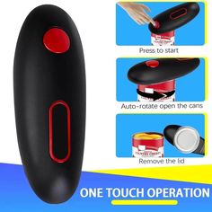 the one touch operation is shown with instructions on how to use it and how to use it