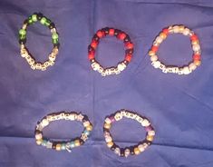 handmade singles to rep your favorite Ghost Papa :) Ghost Bc Bracelet, Band Bracelet Ideas, Ghost Band Papa, Kandi Designs, Kandi Singles, Bracelets Kandi, Silly Clothes, Candy Bracelet, Kandi Ideas