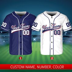 - Premium Material: Our Baseball Jerseys for women men are made from lightweight, soft polyester, mesh fabric offers outstanding durability, insulation, and wrinkle resistance, which provide our customers with a great put-on experience. The elegant workmanship ensures the custom baseball jerseys fits your body excellently. - Customized Baseball Jersey: Let's create your own design with our personalized baseball jersey. Select the desired size and color, then enter the name and number. Please read the size information for choose your own size. - Suitable for any occasion: Straight-fit Baseball Jerseys for men feature a spread collar, short sleeves, front logo button closure, and curved hem design. Our baseball jerseys can be worn on a variety of situations, including hanging out with friend Cheap Jersey For Baseball Season, Cheap Baseball Season Jersey, Cheap Short Sleeve Baseball Jersey For Summer, Casual Cheap Baseball Jersey With Team Name, Affordable Short Sleeve Varsity Baseball Jersey, Cheap Tops With Team Logo And Baseball Collar, Affordable Baseball Jersey With Team Name, Cheap Varsity Baseball Jersey With Name Print, Affordable Varsity Baseball Jersey With Name Print