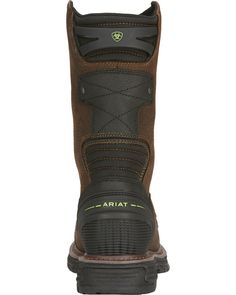 Ariat Men's Catalyst VX Waterproof Composite Toe Work Boots, Brown Silver Socks, Mens Dress Shoes Guide, Tech Clothing, Shin Guard, Composite Toe Work Boots, Designer Jackets For Men, Roper Boots, Boots Square Toe, Mens Winter Boots