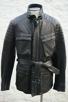 NWT Ralph Lauren Purple Label Harpur Biker Black Leather L Large $5K  | eBay Purple Label, Ralph Lauren Purple Label, Vest Jacket, Black Leather, Ralph Lauren, Mens Outfits, Purple, Leather, Clothes