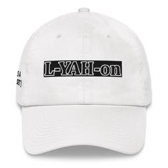 Dad hats are not just for dads. This one has a low profile with an adjustable strap and curved visor.