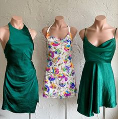 Swipe across for our favourite GREEN minis! Not to mention those stand out sequins! We’re obsessed! 💫~ Tap to shop! Green Halter Dress For Summer Prom, Glamorous Halter Dress For Homecoming And Summer, Glamorous Halter Dress For Summer Homecoming, Summer Prom Mini Dress Party-ready, Green Mini Dress For Spring Homecoming, Green Halter Dress For Spring Night Out, Green Halter Dress For Night Out In Spring, Spring Prom Mini Length Halter Dress, Halter Neck Mini Dress For Date Night And Prom