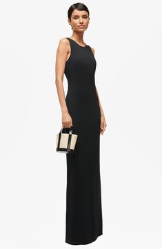 A sleek maxi showcases your shoulders and offers a pristine canvas for you to style up or down. Jewel neck Sleeveless 60% rayon, 35% nylon, 5% spandex Dry clean Imported Jewel Neck, Sleeveless Maxi Dress, Underworld, Black Maxi Dress, Nordstrom Dresses, Dry Clean, Sleek, Nordstrom, Maxi Dress