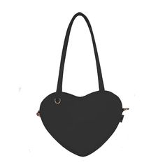 Lovely Large Size Heart-shaped Shoulder Bag - cosfun Kawaii Swimsuit, Anime Lingerie, Aesthetic Dark Academia, Color Heart, Cottagecore Fashion, Contact Lenses Colored, Princess Style, Light Display, Shoulder Messenger Bag