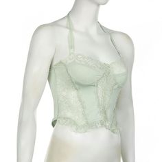 Please refer to our sizing chart for a guideline when choosing a size. 5 business days order processing time. 90% polyester 10% spandex Fitted Cami Corset With Lace Trim, Fitted Cami Top With Lace Patchwork, Fitted Corset With Lace Top And Spaghetti Straps, Fitted Lace Top Corset With Spaghetti Straps, Party Tops With Lace Trim And Underbust Shape, Chic Fitted Lace Top With Built-in Bra, Lace Top With Sweetheart Neckline, Elegant Lace Stretch Corset, Fitted Camisole With Lace Trim And Sweetheart Neckline