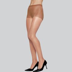 Show off your legs in these everyday pantyhose from L'eggs. They have a closed-toe design and a mid-rise waist with no control top. The full-elastic waistband offers a comfortable fit. These sheer pantyhose are made of nylon and spandex for great stretch. Available in a package of 4. Handwash only. Available in standard sizes and assorted colors. Gender: female. Age Group: adult. Pattern: Solid. Shaping Tights, Nylons Heels, Toes Designs, Sheer Tights, Under Pants, Womens Tights, Sun Tan, Toe Designs, Socks And Hosiery