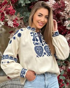 🌷Beige women cotton blouse with embroidered flowers and floral hearts. You will be delighted with this blouse in Bohemian style. This blouse very easy to match with skirts or pants, including jeans. More blouses here: https://www.etsy.com/shop/ArtVyshyvankaUA?ref=seller-platform-mcnav§ion_id=38205166 ----------------------------------------------------------------------------------------------------- 🌷Machine embroidery. Fabric: 80% cotton, 20% polyester --------------------------------------- Casual Long Sleeve Embroidered Blouse, Cotton Long Sleeve Blouse With Floral Embroidery, Bohemian Long Sleeve Tops With Boho Collar, Long Sleeve Bohemian Top With Boho Collar, Multicolor Embroidered Blouse For Fall, Bohemian Peasant Top With Embroidered Neckline, Fall Blouse With Multicolor Floral Embroidery, Traditional Blouse With Embroidered Sleeves, Long Sleeve Blouse With Floral Embroidery For Fall