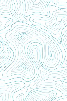 a white and blue background with wavy lines