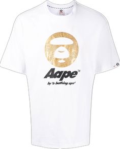 Bathing Ape, A Bathing Ape, Cotton T Shirt, Printed Cotton, Cotton Tshirt, Saint Laurent, For Men, Collage, T Shirts