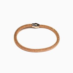 Rose Gold Plated Mesh Small Bracelet Elegant Gold Magnetic Bracelets, Elegant Gold Magnetic Bracelet, Elegant Rose Gold Stretch Bracelet, Selling Bracelets, Define Your Style, Small Bracelets, Mesh Bracelet, Magnetic Clasp, Bead Bracelet