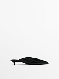 Find MASSIMO DUTTI Heeled Mules With Pointed Toes on Editorialist. Heeled mules with pointed toes Sleek Fitted Mules With Pointed Toe, Chic Pointed Toe Mules For Work, Modern Fitted Pointed Toe Mules, Formal Mules With Sculpted Flat Heel, Chic Pointed Toe Mules For Business, Pointed Toe Party Mules With Leather Sole, Party Pointed Toe Mules With Leather Sole, Party Mules With Pointed Toe And Leather Sole, Modern Fitted Mules With Pointed Toe