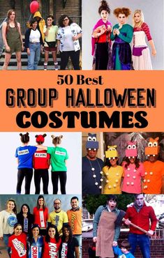 the best group halloween costumes for adults and children