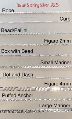 "Italian Silver Anklet, 925 Sterling Silver Ankle Bracelet, Dainty Anklet Assortment, Figaro, Rope, Curb, Bead, Snake, Paperclip,Cable Anklets Please note that the 10.5\" length is a 9.5\" chain + a 1\" Extension. Thank you for visiting Harper Silver! 🚛 Shipping: Shipped from USA. Shipping is free within USA with tracking on all order $35 or more. Express delivery is available as an option at checkout at an additional cost based on the shipper's fees. We will express ship through the USPS, UPS Bead Snake, Rope Anklet, Silver Anklets Designs, Polish Clothing, Dainty Anklet, Silver Ankle Bracelet, Anklet Designs, Beaded Ankle, Ankle Jewelry