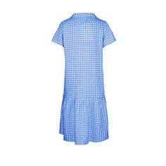 Light Blue Plaid Print Button Shirt Casual Dress Casual Blue Shirt Dress With Placket, Blue Short Sleeve Shirt Dress For Day Out, Blue Collared Shirt Dress With Placket, Blue Buttoned Shirt Dress For Vacation, Blue Button Closure Shirt Dress For Beach, Blue Beach Shirt Dress With Button Closure, Blue Button-up Shirt Dress For Vacation, Blue Cotton Shirt Dress With Buttons, Blue Short Sleeve Shirt Dress For Daywear