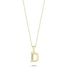 PRICES MAY VARY. Treat Yourself: The letter D necklace is made with 14k yellow gold perfect craftsmanship. If you are looking for a dainty gold gift for your loved ones, we are happy to be a part of your special moments. Our Quality: All unique solid gold products are lead-free, nickel free and hypoallergenic. 14 karat gold pendants can use every time thanks to they will not discolor. 100% Guaranteed:The real gold necklaces offer a full setting guarantee. And our solid gold products that you hav Real Gold Necklace, Gold Necklace For Women, Initial Necklaces, Gold Letter Necklace, Gold Pendants, Gold Necklace Women, Gold Gift, Gold Necklaces, Mom Necklace