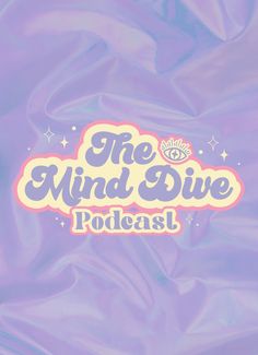 the mind dive logo on a purple background