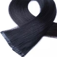 Tape In Extensions Real Human Hair 26” 60 Pieces Jet Black Straight Hair Long Time Wear: ~12 Months The Tapes Can Be Changed With Special Tools And The Hair Reused. Easy Apply They Can Be Applied To Natural Hair, Wigs, Ponytails, Etc Please Ask For All The Details Necessary Before You Purchase! I Don’t Accept Returns! Video Can Be Provided At Request. Jet Black Straight Hair, Ponytail Straight, Black Straight Hair, Hair Extensions Long, Wig Ponytail, Natural Hair Wigs, Long Hair Extensions, European Hair, Tape In Extensions