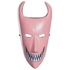 This devilish henchman of Oogie Boogie's is looking for mischief and mayhem! Become part of the trick-or-treating trio from Disney's The Nightmare Before Christmas movie in the Lock Adult Mask. Includes a pink devil character half mask. One size fits most adults.Special Shipping Information: This item ships separately from other items in your order. This item cannot ship to a P.O. Box. This item may be subject to additional processing days.ITEM IS NOT ELIGIBLE FOR EXPEDITED SHIPPING Lock Nightmare Before Christmas, The Nightmare Before Christmas Movie, Devil Character, Nightmare Before Christmas Lock, Nightmare Before Christmas Costume, Nightmare Before Christmas Movie, Creepy Masks, The Mask Costume, Half Mask