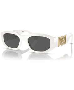 in stock Elegant Optic White Polarized Sunglasses, Elegant Optic White Sunglasses With Tinted Lenses, Elegant Optic White Sunglasses With Mirrored Lenses, Luxury White Sunglasses With Uv Protection, Designer White Polarized Sunglasses, Designer White Sunglasses With Polarized Lenses, Formal White Sunglasses With Mirrored Lenses, Formal White Sunglasses With Gradient Lenses, Formal White Sunglasses With Uv Protection