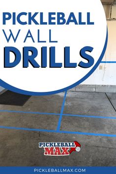 the pickleball wall drill is being used to make it easier for kids to play