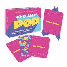 the classic game who am i pop