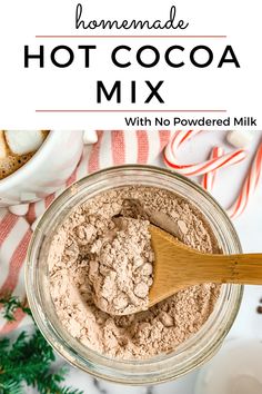 the best homemade hot chocolate mix with no dry milk