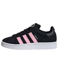 (WMNS) adidas Campus 00s 'Core Black True Pink' ID3171 Addidas Shoes Campus 00s Pink, Black And Pink Campus 00s, Adidas Campus Black And Pink, Addidas Shoes Pink, Pink Adidas Campus, Adidas Campus Pink, Adidas Shoes Campus, Black And Pink Shoes, Campus 00s Pink