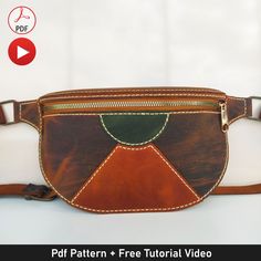 "Special Campaign for Leather Enthusiasts. Produce your own leather products with our fantastic leather patterns and don't miss out on the amazing limited-time offers. Take action now for an unforgettable shopping experience and reward yourself. 🎇 buy 2 patterns --- get 1 gift pattern 🎇 buy 3 patterns --- get 30% off (no gift) 🎇 buy 4 patterns --- get 35% off + 1 gift pattern 🎇 buy 5 patterns --- get 40% off + 2 gift pattern 🎇 buy 5+ patterns -- get extra unique gift   Note: This offer is only valid until Feb 29, 2024 🏅Retro Leather Fanny Pack Pdf Pattern🏅 🎇It's easy to make your own leather goods with my digital patterns. You can use this digital leather pdf pattern for hobby, gift or sale. 👉You can easily print this PDF file pattern with your home printer.     ✅A4 + Letter (US) Leather Belt Bag With Zipper Pouch For Travel, Modern Leather Belt Bag With Zipper Pouch, Leather Crossbody Bag Pattern, Bum Bag Pattern, Hip Bag Pattern, Crossbody Bag Pattern, Leather Patterns, Bag Template, Feeling Inadequate