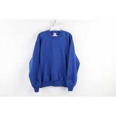 Vtg 90s Streetwear Mens Medium Faded Blank Crewneck Sweatshirt Royal Blue USA Mens Sweater USA Made Mens size Medium Measurements are: 21 inches underarm to underarm 26 inches top to bottom Blue 50% Cotton 50% Polyester US Shipping is FREE Canada is $15 and International is $24 Check out my other items in my store! L402 Washed Blue Crew Neck Sweatshirt For Winter, Washed Blue Long Sleeve Streetwear Top, Oversized Blue Basic Sweatshirt, Basic Oversized Blue Sweatshirt, Blue Oversized Basic Sweatshirt, Blue T-shirt With Ribbed Cuffs For Streetwear, Basic Blue Crew Neck Sweatshirt, Vintage Blue T-shirt For Fall, Blue Crew Neck Sweats For Streetwear