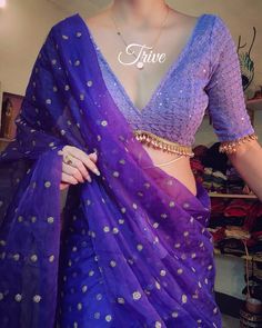 Made To Order Indian Designer wine Embroidered Georgette Saree Lehenga Blouse Deep V Neck Elbow Length Sleeves This Made to Order/Made to Measurement/Custom Made Indian Ethnic Blouse. - Fabric - Embroidered Georgette  - Color - lavender - Princess Cut - Rich Lined - elbow sleeves  - Extra margin and extra stitches included in the blouse - It can be customize in any color, design or size  PLEASE NOTE: BUYERS ARE RESPONSIBLE FOR ANY CUSTOMS AND IMPORT TAXES THAT MAY APPLY. This is a made to order product. If you opt for 'Made To Measurement Option', we will provide a measurement template and you can share the measurements likewise. If you want to opt for 'Standard Size', Please refer to the size chart provided in the listing. MEAUREMENTS & CUSTOMIZATIONS This blouse can be purchased in your Blouse Lehenga, Simple Saree Designs, Sari Design, Backless Blouse Designs, New Saree Blouse Designs, Saree Lehenga, Fashionable Saree Blouse Designs, Fancy Sarees Party Wear, Indian Saree Blouses Designs