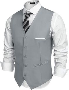 Men Vest Outfits, Vest Coats, Dress Suit Vest, Business Suit Vest, Mens Dress Vests, Vest Outfits Men, Men's Business Suits, Formal Vest, Mens Suit Vest