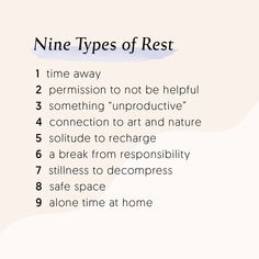 Types Of Rest, Inspirerende Ord, Motiverende Quotes, Love Quotes For Her, Mental And Emotional Health, Cute Love Quotes, Self Care Activities, Healing Quotes, Emotional Health