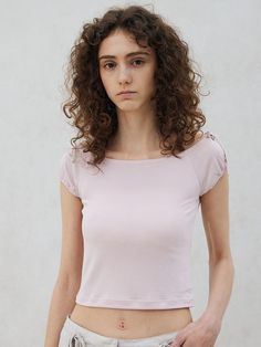 Composition : modal 75%, polyester 25%Color : F_PKCountry of Origin : Republic of Korea Soft Stretch Summer Tops, Soft Stretch Scoop Neck Summer Top, Soft Stretch Scoop Neck Top For Summer, Summer Cap Sleeve Tops, Versatile Pink Stretch Tops, Versatile Stretch Pink Tops, Feminine Cotton Tops With Scoop Neck, Feminine Cotton Scoop Neck Top, Summer Short Sleeve Top With Cap Sleeves