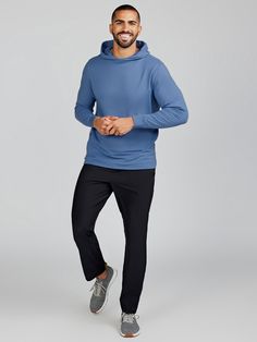 Meet the ultimate do-everything hoodie your closet needs. The NEW Venture Fleece Hoodie is designed for a clean, elevated look and ultra comfortable feel. Made with our ultra comfortable, signature lightweight fleece you love, this hoodie is a cut above the rest. It's a classic-cool hoodie that can be dressed up or dow Stretch Fleece Hoodie Sweats, Stretch Fleece Long Sleeve Activewear, Stretch Fleece Hoodie Activewear, Stretch Fleece Activewear Hoodie, Midweight Long Sleeve Hoodie For Workout, Stretch Fleece Sweats With Drawstring Hood, Stretch Activewear Hoodie With Ribbed Cuffs, Fleece Stretch Sweats With Ribbed Cuffs, Casual Midweight Long Sleeve Hoodie