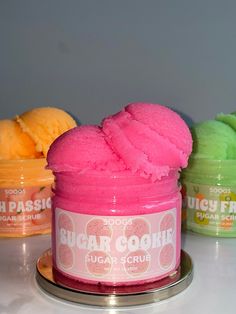 Exfoliating Body Scrubs | Colorful Sugar Scrubs Soap | Whipped Shea Body Polish | Scented Wash | foaming lather | Self Care skincare gift Raspberry Macaroons, Foaming Sugar Scrub, Sephora Skin Care, Sugar Scrub Diy, Warm Cake, Exfoliating Body Scrub, Shower Skin Care, Perfect Skin Care Routine, Sugar Scrubs