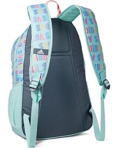 NWT Adidas Foundation 6 Unisex OSFA 15" Laptop Backpack, Flash Aqua/Pink Spark | eBay Cow Print Bag, Kids Backpacks, Laptop Backpack, Cow Print, Cow, Flash, Foundation, For Kids, Soap