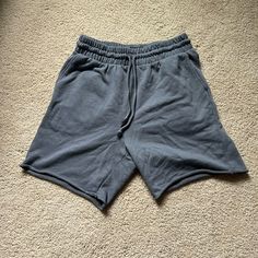 H&M Sweat Shorts Never Worn No Stains. Streetwear Men, H&m Shorts, Streetwear Men Outfits, Sweat Shorts, Shorts Athletic, Mens Shorts, H&m, Color Blue, Street Wear